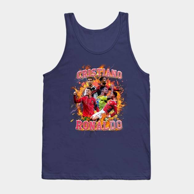 Ronaldo bootleg t shirt design Tank Top by Sltees